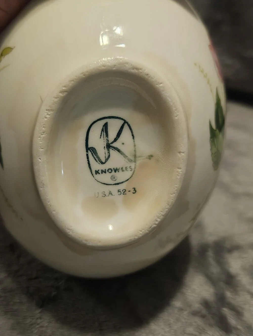 Knowles vintage covered
